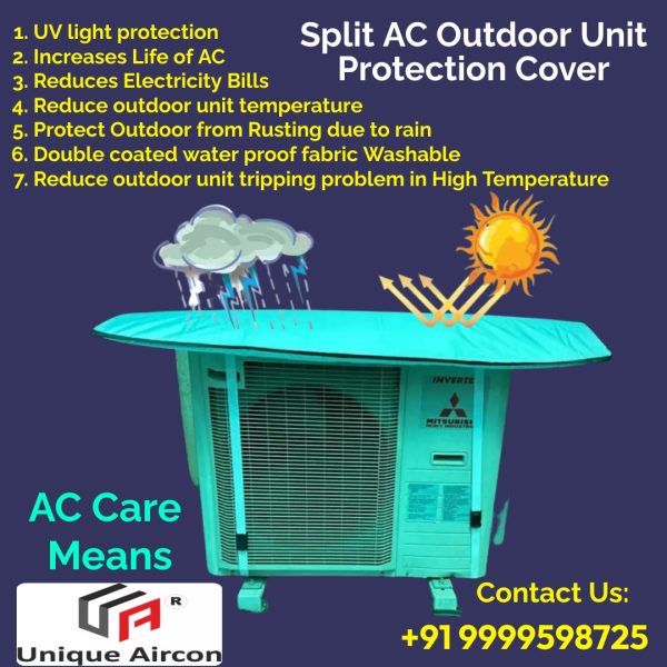 Split AC Outdoor Unit Protection Cover 2